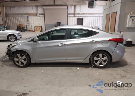 2013 Hyundai Elantra Gls from USA, damaged, VIN 5NPDH4AEXDH367718